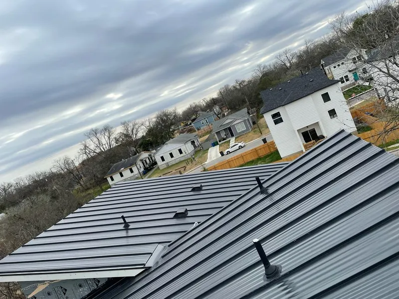 Standing seam metal roof panels with vents for Skylight Repair in Marianna